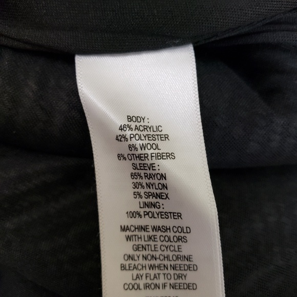 Cynthia Rowley Herringbone Zipper Accent Sweater - Picture 5 of 5